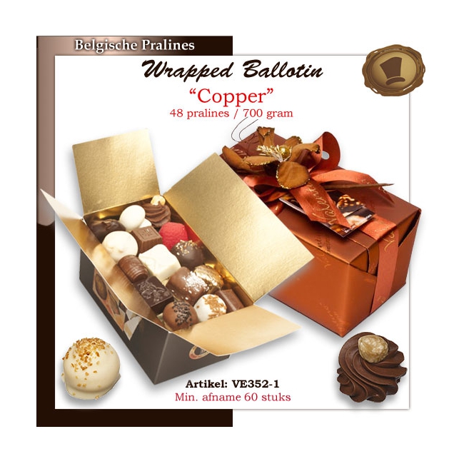 Wrapped Ballotins 48 pralines