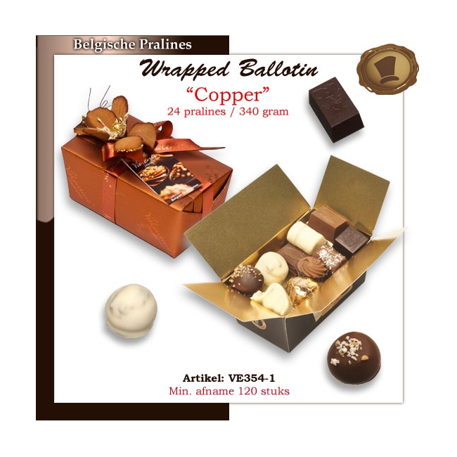 Wrapped Ballotins 24 pralines