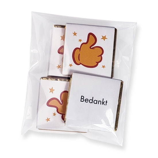 Bedankt Chocolaatjes Per 5 stuks