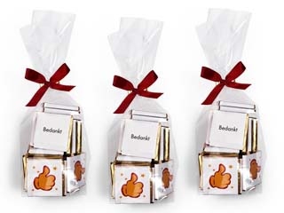 Bedankt Chocolaatjes<br/> Per 20 stuks
