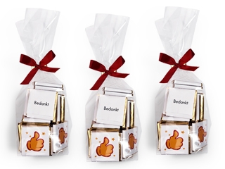 Bedankt Chocolaatjes<br/> Per 20 stuks
