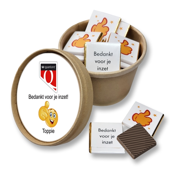 Bio Snoepbeker KLEIN 22 Chocolaatjes