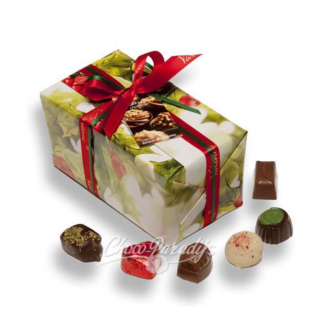 Ballotin Kersthulst 48 Pralines / 700 gram