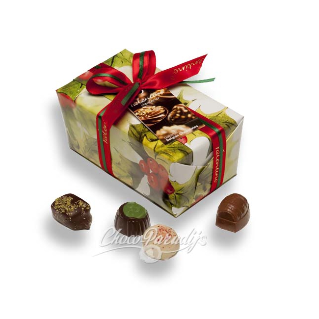 Ballotin Kersthulst 24 Pralines / 340 gram