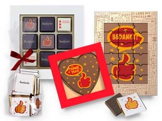 Chocolade Duim<br/> Bedankt