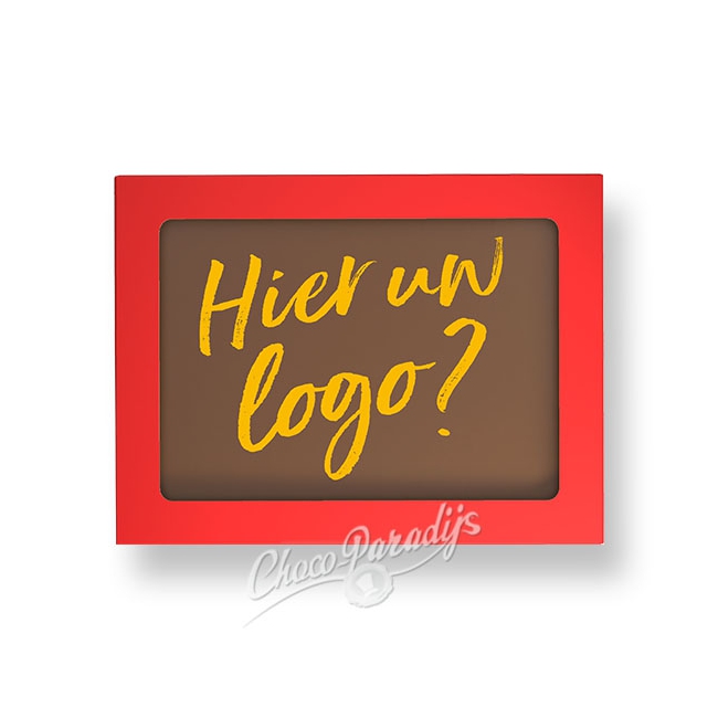 Chocolade Logo Tablet / Kaart