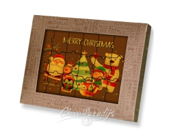 Chocolade Puzzel <br>Kerst