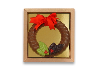 Chocolade Kerstkrans <br>250 gram