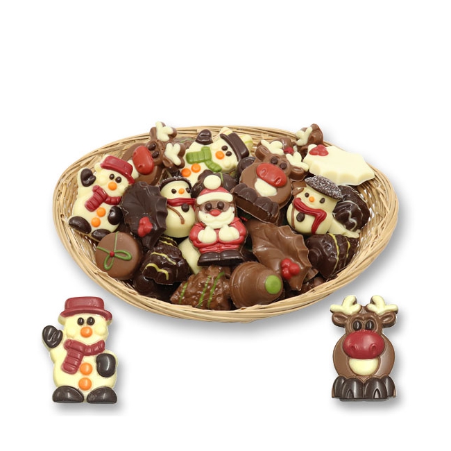 Assorti 750 gram Kerstchocolade