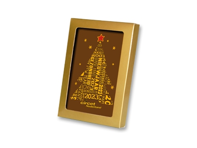 Nieuwjaarskaart Kerstboom <br/>Met uw logo