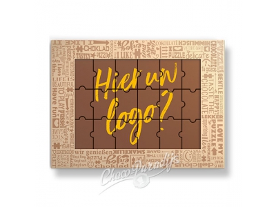 Chocolade Puzzel <br>met uw bedrukking