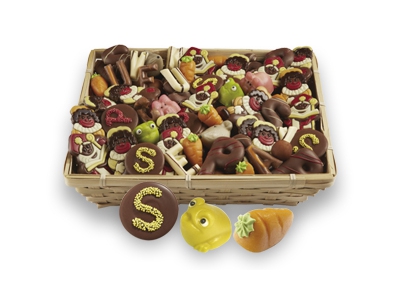 Assorti 2,5 KG <br>Chocolade & Marsepein