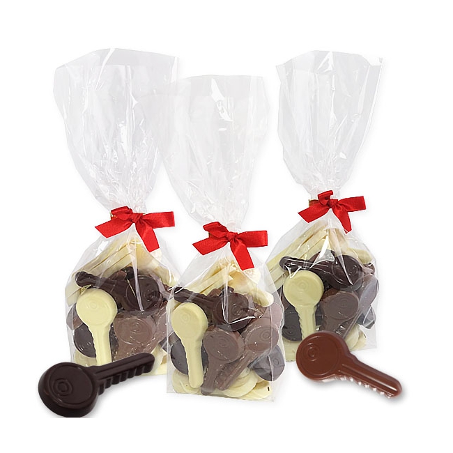 Chocolade Sleutels 6,5 gram / 7 gram Per 250 gram verpakt