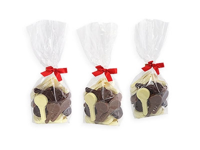Chocolade Sleutels <br>Per 250 gram verpakt