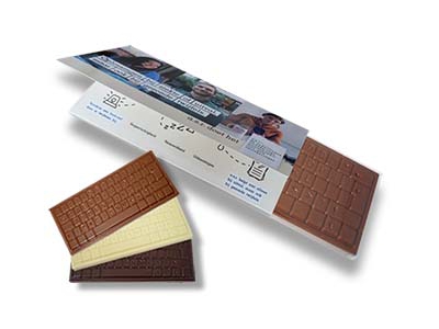 Chocolade Toetsenbord <br />Met klep sleeve