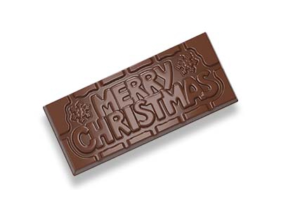 Merry Christmas <br>chocolade reep