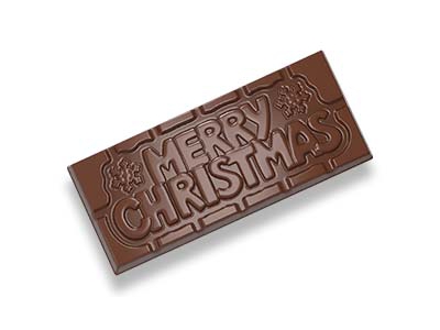 Merry Christmas <br>chocolade reep