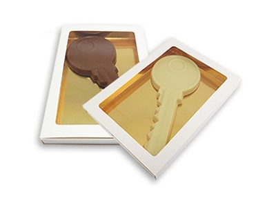Chocolade sleutel <br>19,5 cm / 90 gr