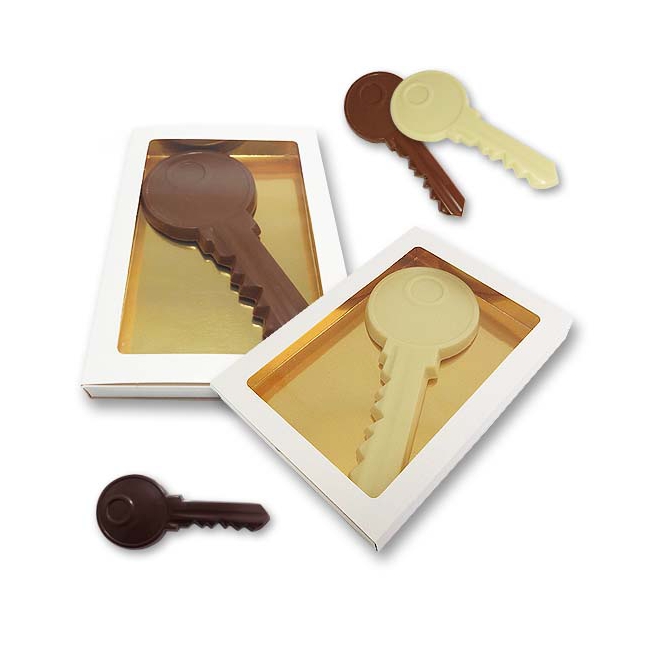 Chocolade sleutel 19,5 cm / 90 gr