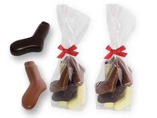 Chocolade Sokken<br> Per 250 gram