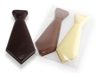 Chocolade Stropdassen<br> Per 2 stuks