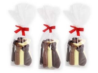 Chocolade Stropdassen<br> Per 250 gram