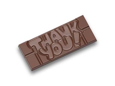 Thank You <br>chocolade reep