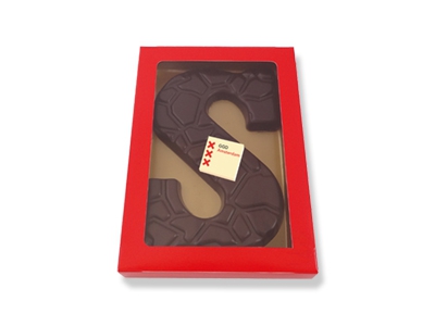 Chocoladeletter 175 gram <br>Schildpad met logo