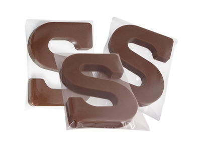 Chocoladeletter 30 gram <br>voor in de schoen