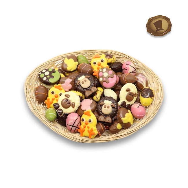 Assorti 750 gram Paaschocolade