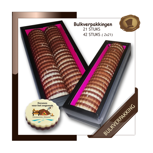 Logo Choco's bulk Excuses werkzaamheden