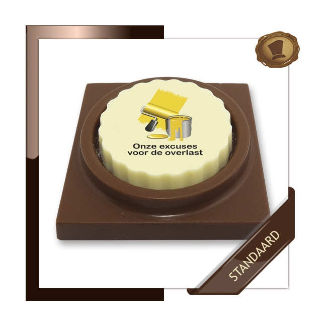 Logo Choco's de Luxe Excuses schilderwerk