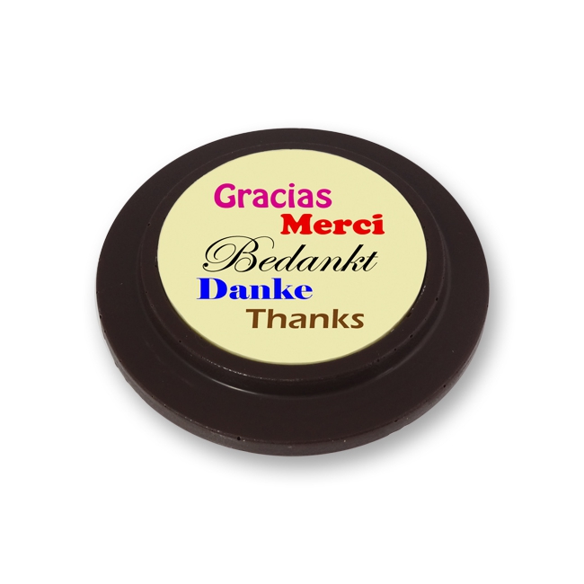 Promo Rond Bedankt in diverse talen