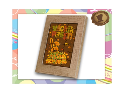 Chocolade Puzzel <br>Vrolijk Pasen