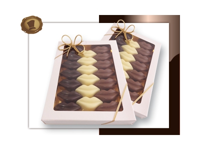 Luxe Geschenkverpakking <br> Chocolade Lippen