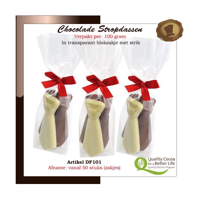 Chocolade Stropdassen Per 100 gram