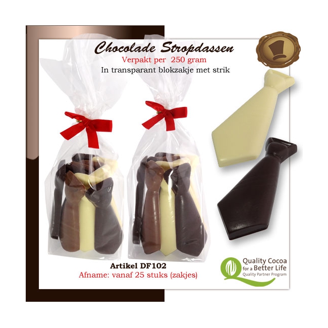 Chocolade Stropdassen Per 250 gram