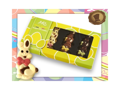 8 Paas Happy Bunnies <br>in Geschenkverpakking