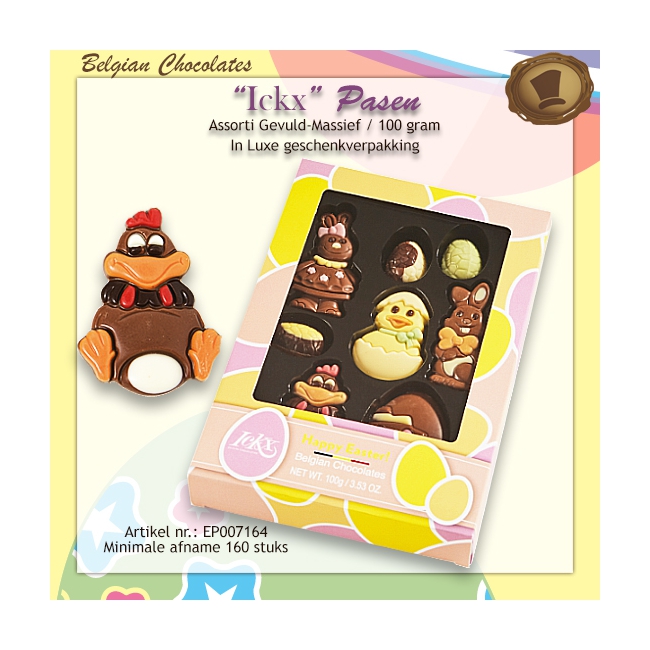Assorti massief 100 gram in geschenkverpakking