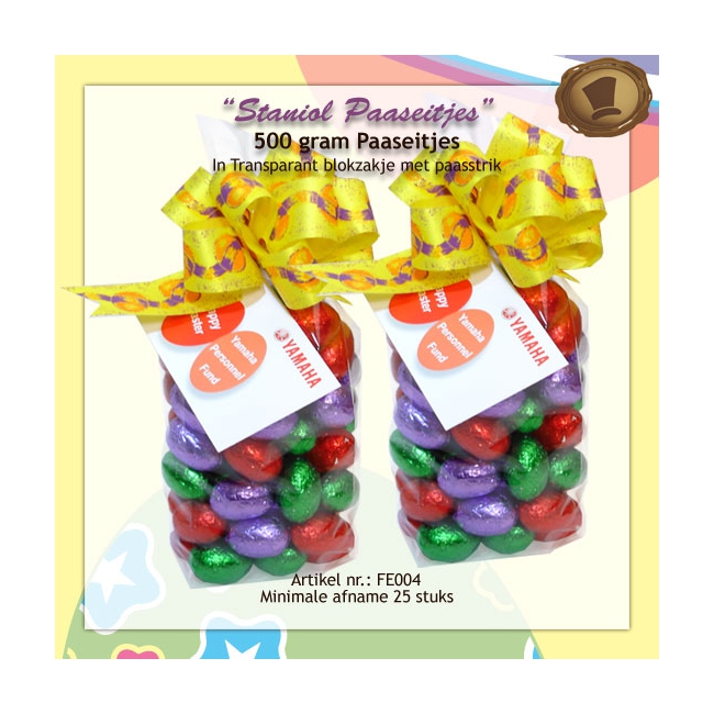 Blokzakje Paaseitjes 500 gram