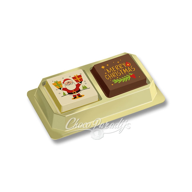 Premium Kerst Pralines 2 stuks