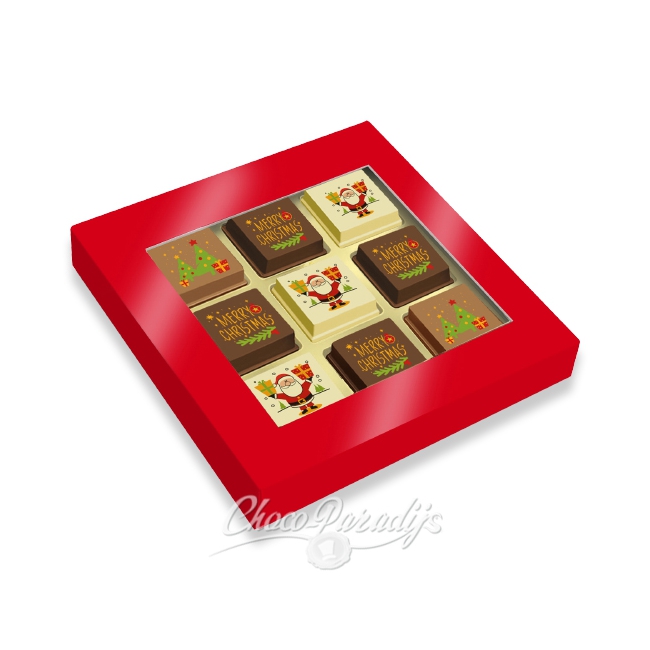 Standaard Kerst Pralines 9 stuks