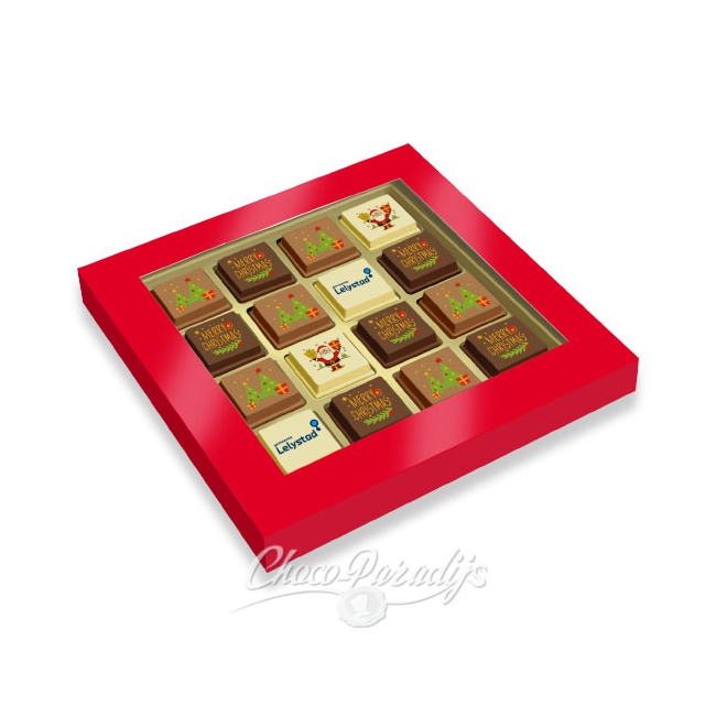 Premium Kerst Pralines 16 stuks