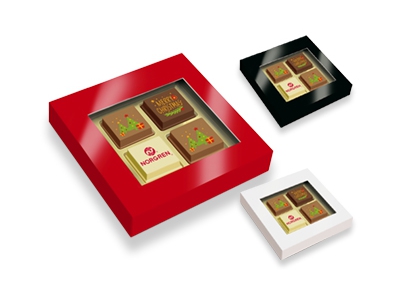 Premium Kerst Pralines <br/>4 stuks