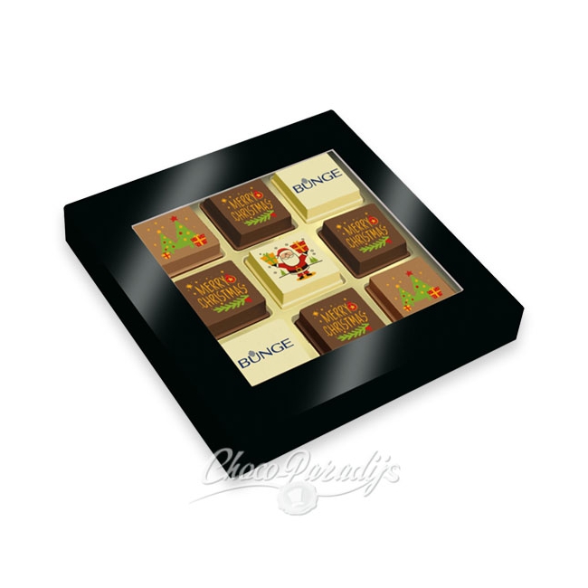 Premium Kerst Pralines 9 stuks