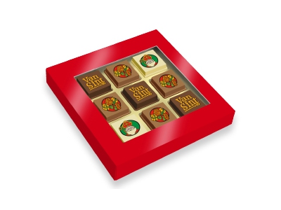 Standaard Sint Pralines <br>9 stuks