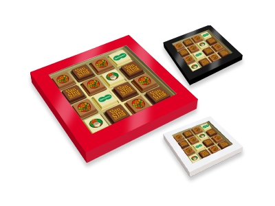 Premium Sint Pralines <br>16 stuks met logo