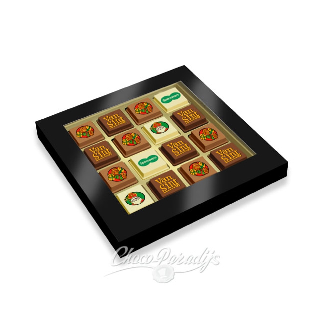 Premium Sint Pralines 16 stuks met logo