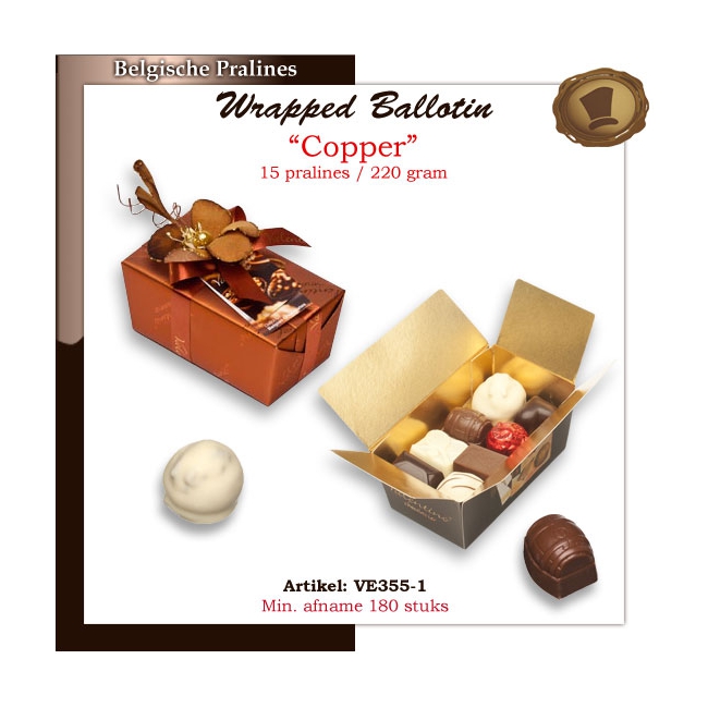 Wrapped Ballotins 15 pralines