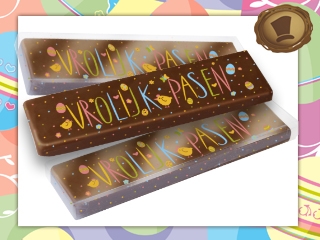 Chocolade Wensreep Vrolijk Pasen